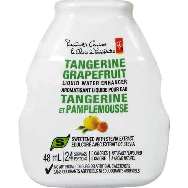 President Choice Liquid Water Enhancer Turn Grapefruit