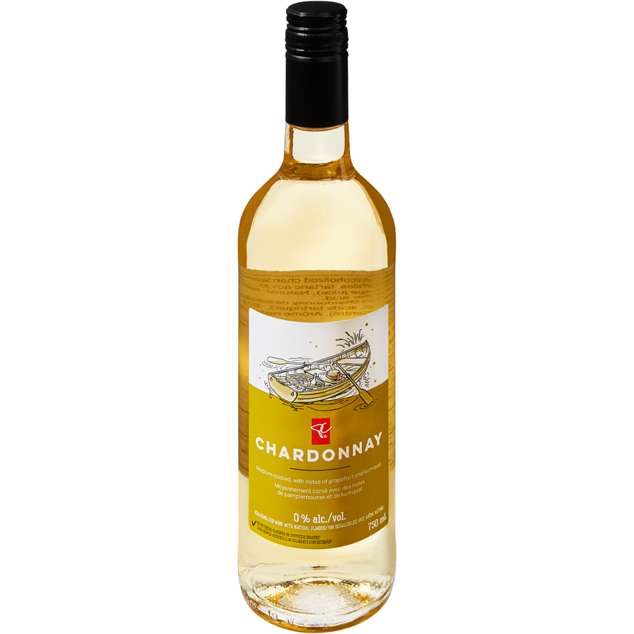 President's Choice De-Alcoholized Wine, Chardonnay