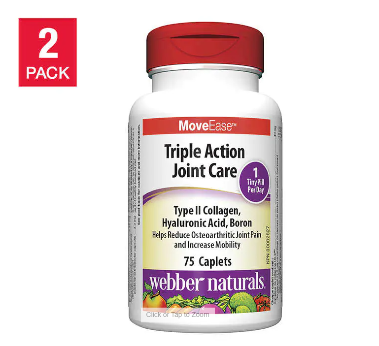 Webber Naturals MoveEase Triple Action Joint Care